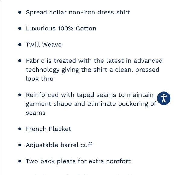 David Donahue dress shirt 16 32/33 - Picture 10 of 11